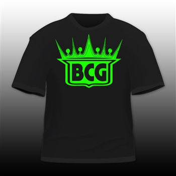 BCG Crown Walkout Tee - Neon Green