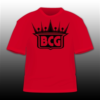 BCG Crown Walkout Tee - Red
